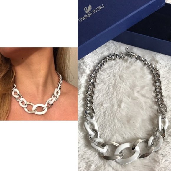 Signed Swarovski Necklace - Picture 1 of 1